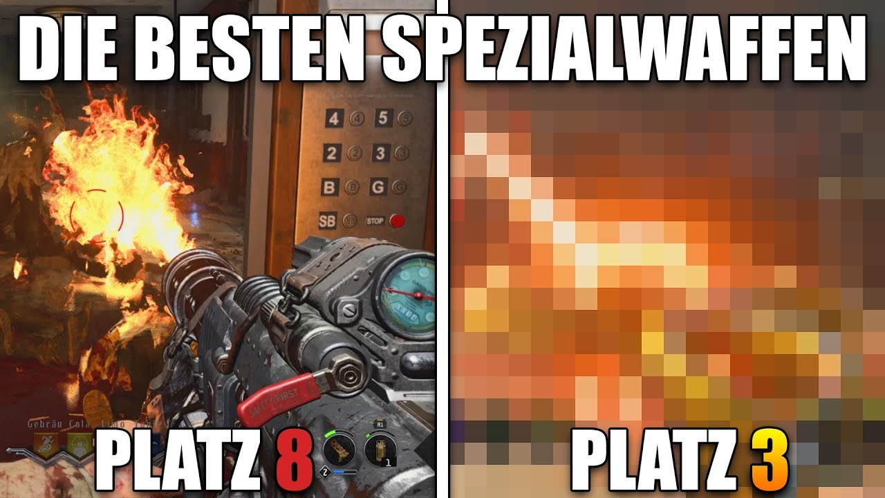 Die BESTEN SPEZIALWAFFEN in Black Ops 4 Zombies (Call of Duty Top Ranking)