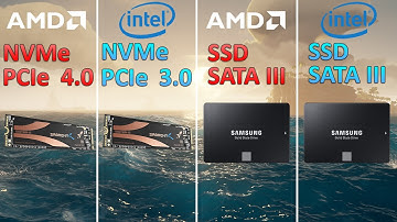 AMD PCIe 4.0 NVMe vs  Intel PCIe 3.0 NVMe vs AMD SATA vs Intel SATA - Game Loading Times|Benchmarks
