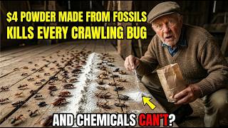 The $4 Powder Made From Fossils Kills Every Crawling Bug — And Chemicals Can't?