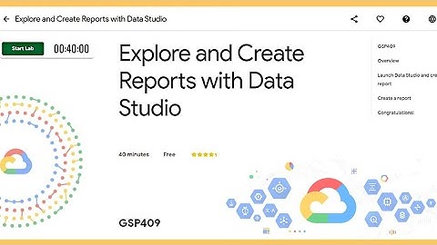 Qwiklabs- Explore and Create Reports with Data Studio [GSP281] | Google Cloud #GoogleCloudReady