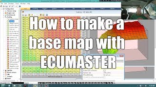 How to build a base map startup map with ECUMASTER EMU (1jz 2jz reference)