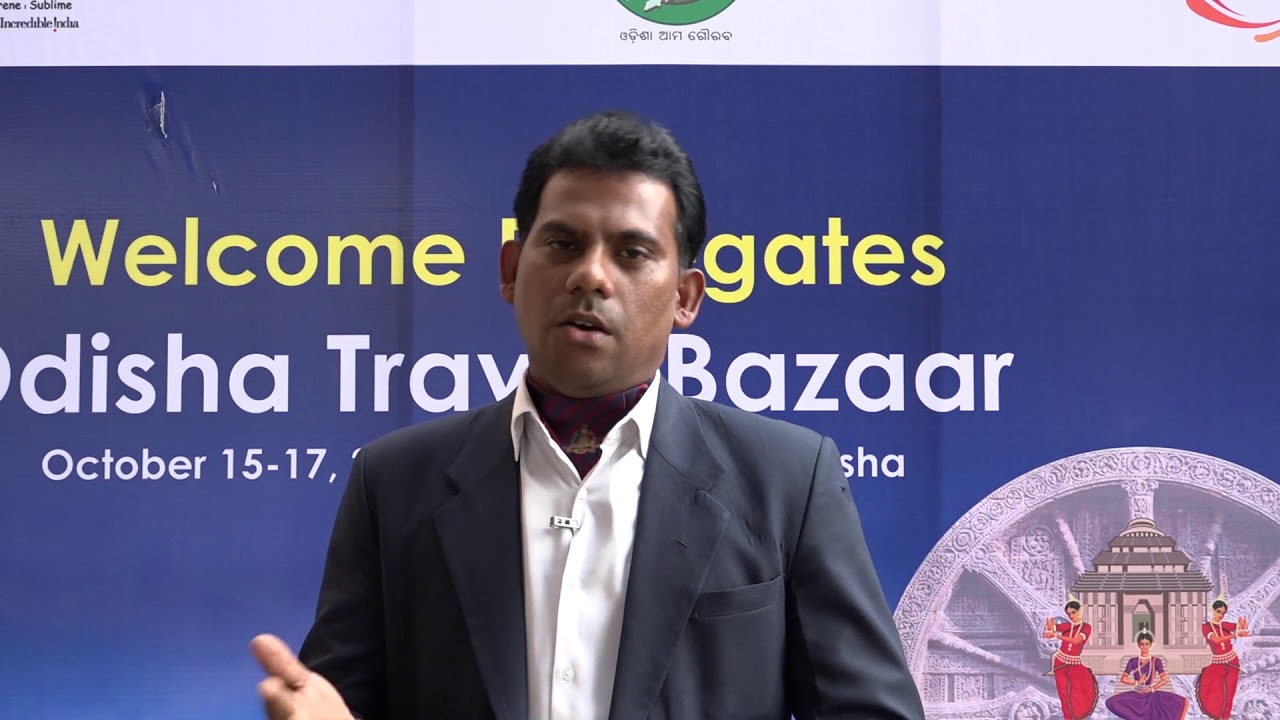Dr  Nitin Bhanudas Jawale, Director, Tourism, GoO on Odisha Travel Bazaar 2017, Day 2 - Interview