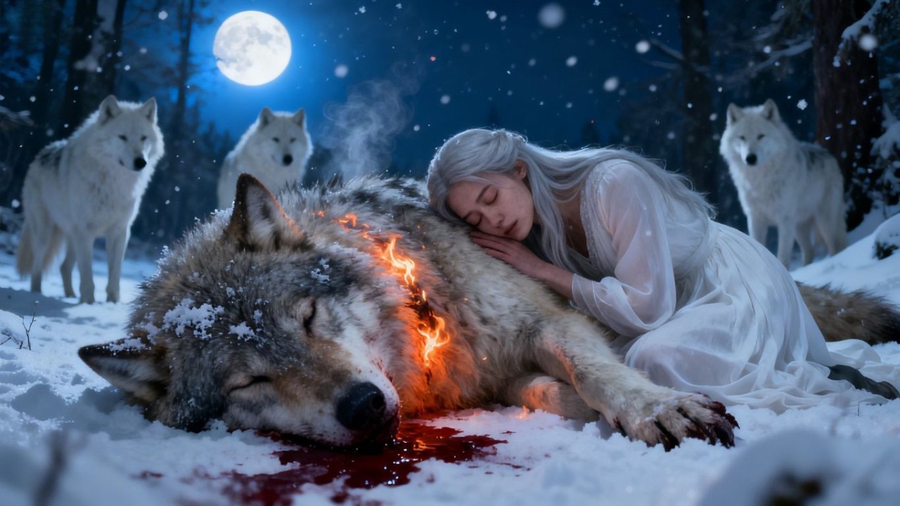 She Sang to a Dying Wolf — The Alpha King Heard the Truth
