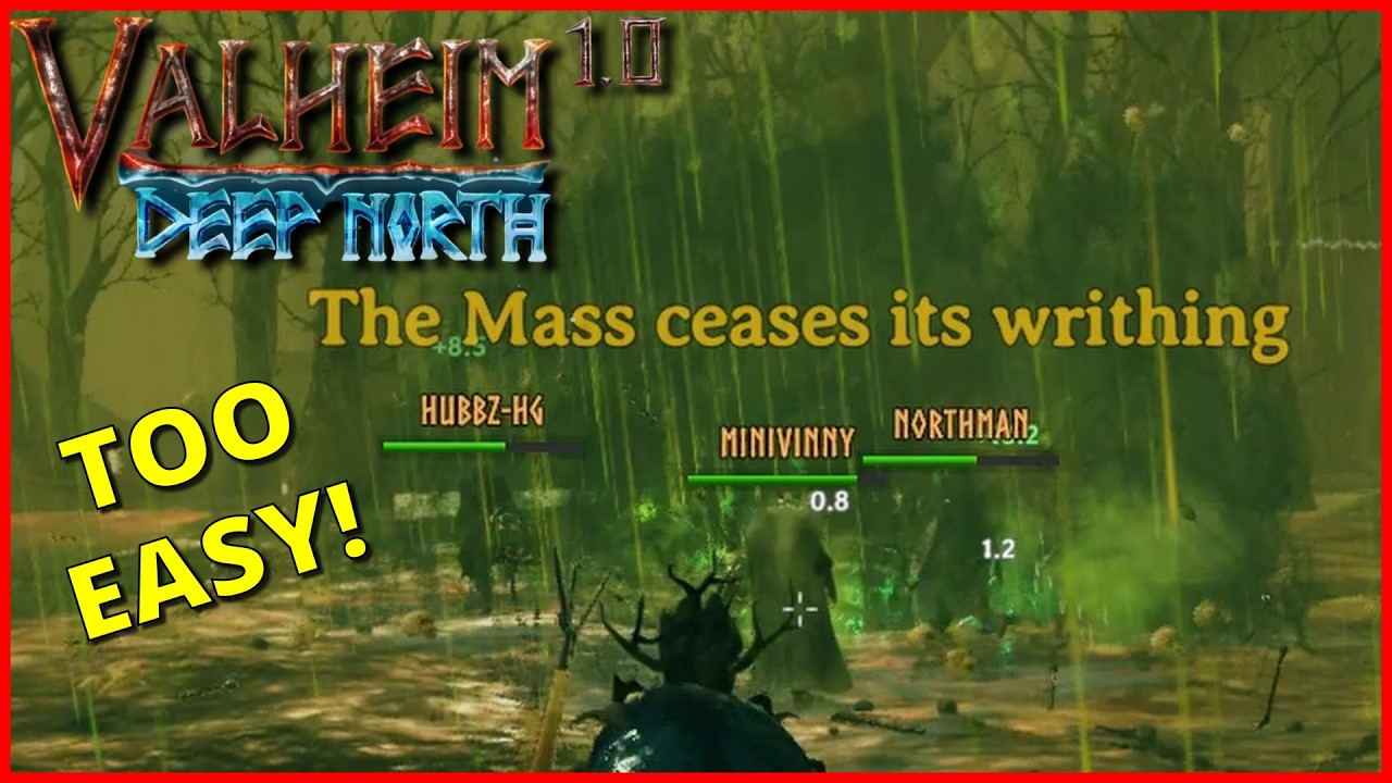 Bonemass Was Too Easy... Except for Vinny | Valheim | Happy Gaming