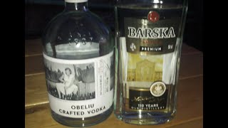 vodka BARSKA Литовская водка из Литвы