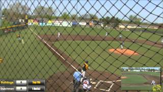 5/7/15 MIAA Baseball tournament at Nicolay Field at Adrian College (Game 3)
