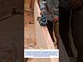 Satisfying Wood Planing Process Using a Handheld Electric Planer