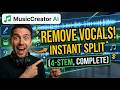 I Finally Found Any Instrumental in Seconds… Here’s How AI Stem Splitter