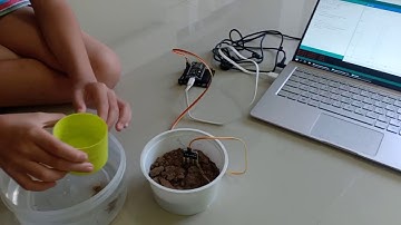 การวัดความชื้นในดินด้วยเซนเซอร์วัดความชื้นในดินและบอร์ด NodeMCU ESP8266