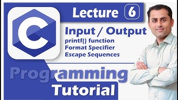 C Language Tutorial for Beginners | Part 6 | Input / Output