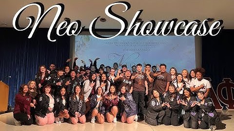 SP23 Neo Showcase | NIU Chi Sigma Tau