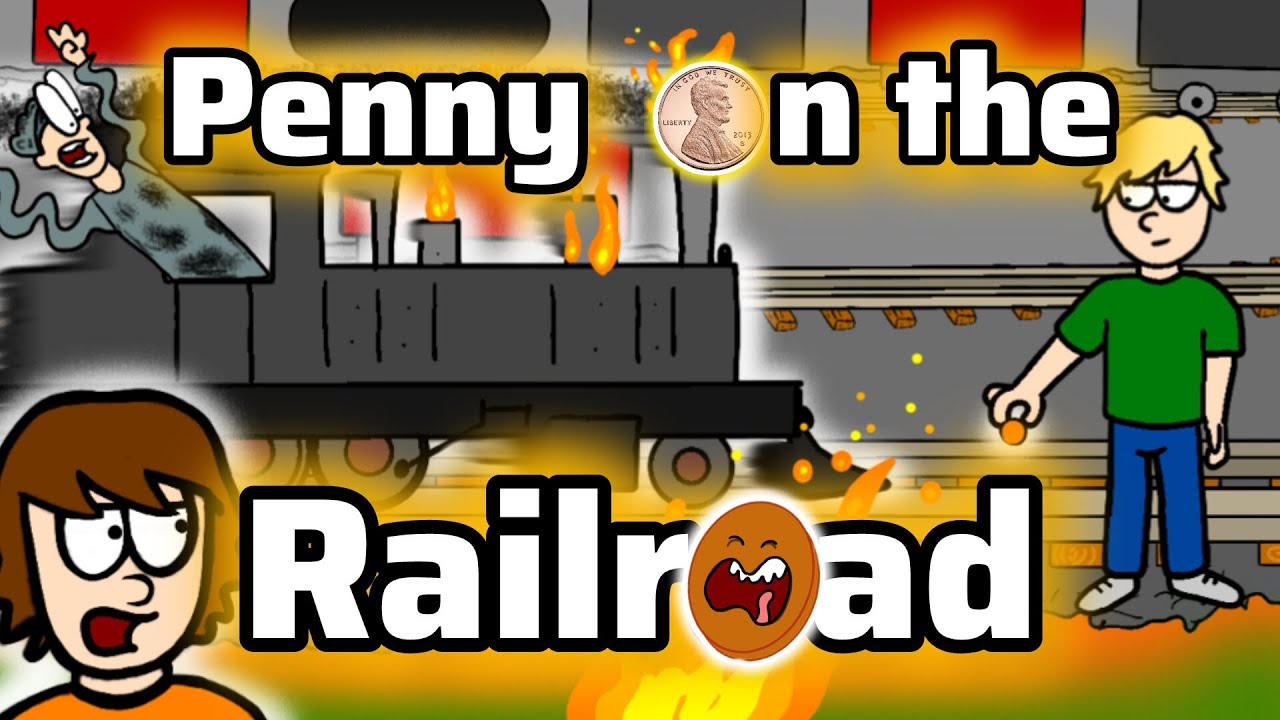 Penny on the railroad 🚂🪙