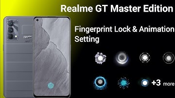 Realme GT Master Edition | Realme UI 3.0 | How To Set Fingerprint In Realme GT Master Edition