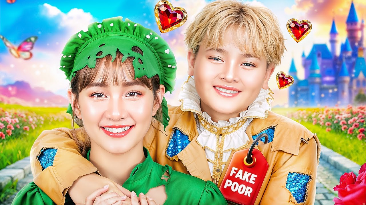 Принц Влюбляется В Бедную Девушку! Богатый Принц Притворяется Бедным