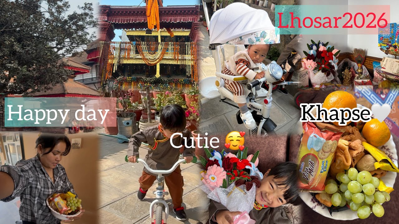 Lhosar 2026❤️ cuties haru sanga ramawudai 🫶🏻