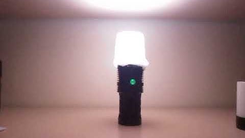 BLF Q8 (Anduril firmware) "lightning storm" mode demo