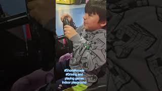 #Short # Arcade #driving and playing games indoor playground