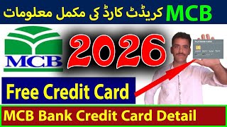 MCB Bank Credit Card Detail | Online Apply | Offers | Requirements Application Bill | Saeed Bhai