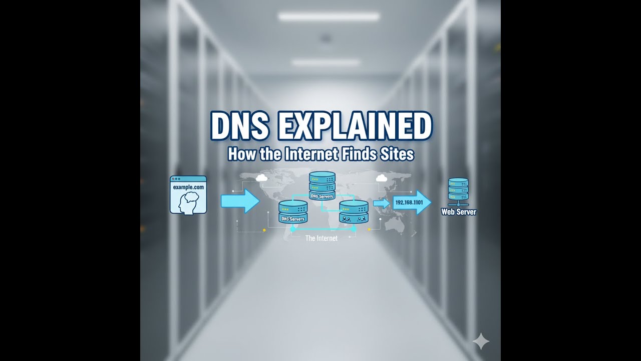 DNS Explained: How the Internet Finds Every Website - YouTube