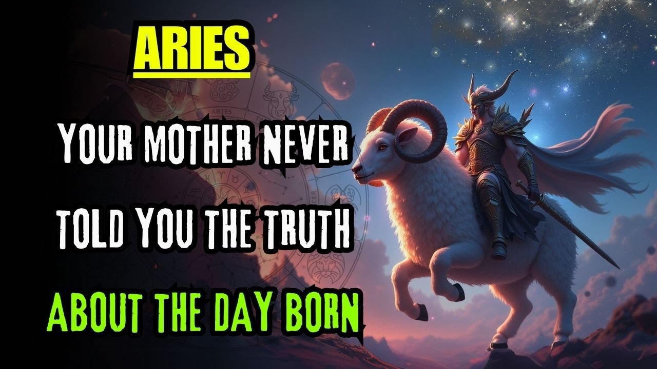 ARIES ♈ YOUR MOTHER NEVER TOLD YOU THE TRUTH ABOUT THE DAY YOU WERE BORN — AND HERE’S WHY
