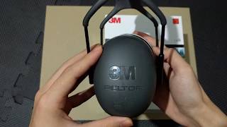 3M PELTOR イヤーマフ X5A 開封動画