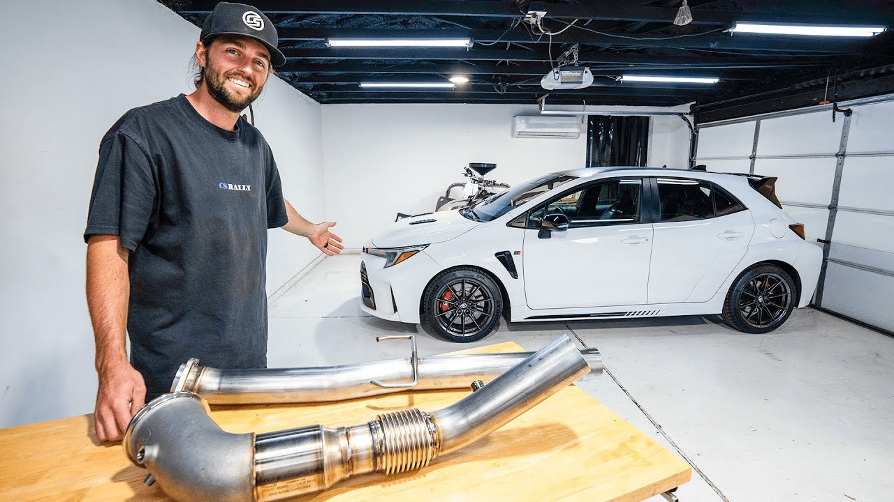 OTL Performance Downpipe Install GR Corolla