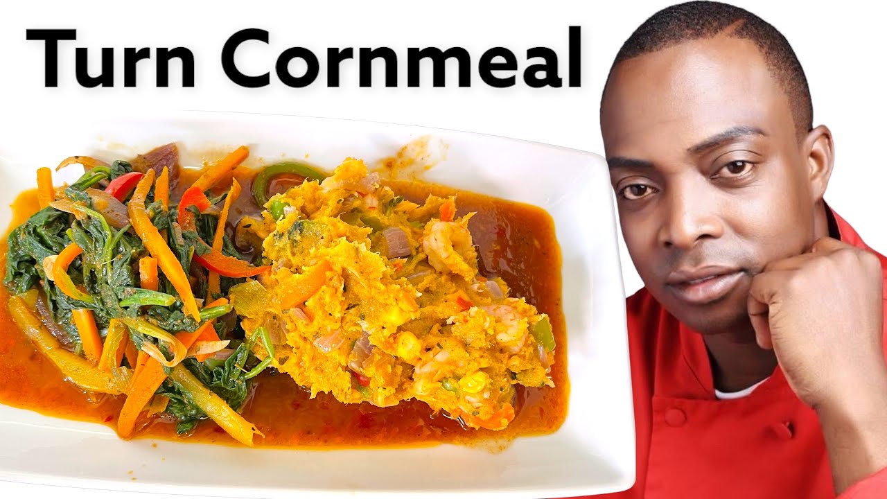 Jamaica independent days dinner ! How to make tun’ turn’ cornmeal! Chef Ricardo cooking | Chef Ricardo Cooking