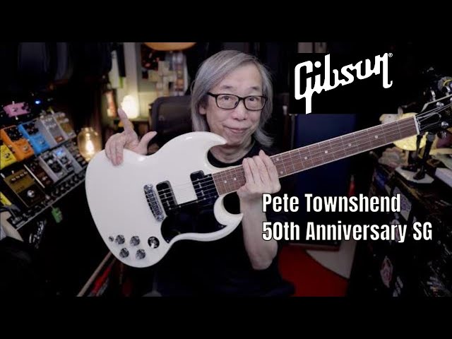 I've always love a SG with P-90s1 The Gibson Pete Townshend 50th