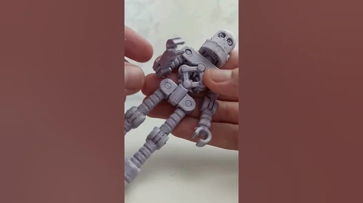 3D Printed Robot 🤖 #3DPrintig #shorts