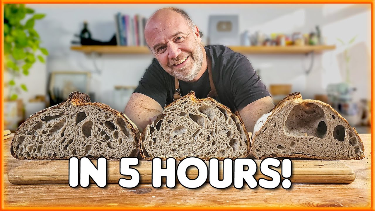 Можно ли испечь хлеб на закваске за 5 часов? - Простой рецепт