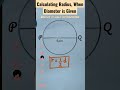 How To Calculate Radius When Diameter Is Given Relation Between Radius Diameter Circle Class 4th