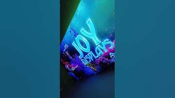 BACKLIT - 20ft x 7.4ft SEGO Modular Seamless Lightbox - Underwater Design Showcase #shorts