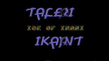 Ikari & Talent intro - Footballer Of The Year 2 C64
