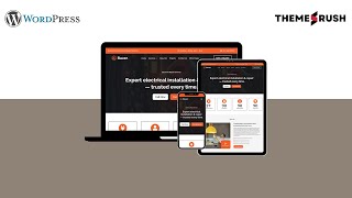 How to Install & Customize Luna– Electrician WordPress Website Template | Launch Fast!