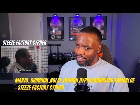 STEEZE FACTORY - Mak 10, Griminal, Nolay & More | Steeze Factory Cypher (GRIME REACTION)