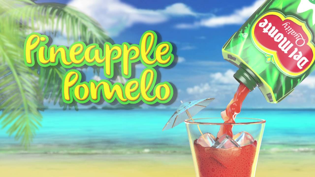 Drink to Summer with NEW Del Monte Pineapple Pomelo Juice Drink! YouTube