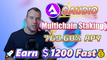 Steady Returns in a Turmoil: Stake AUDIO in Audius and Harvest APY 769.68%% Consistently