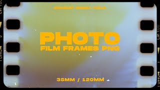 Photo Film Frames: PNG Film Borders + Texture (10K) | Film Frame PNG screenshot 2