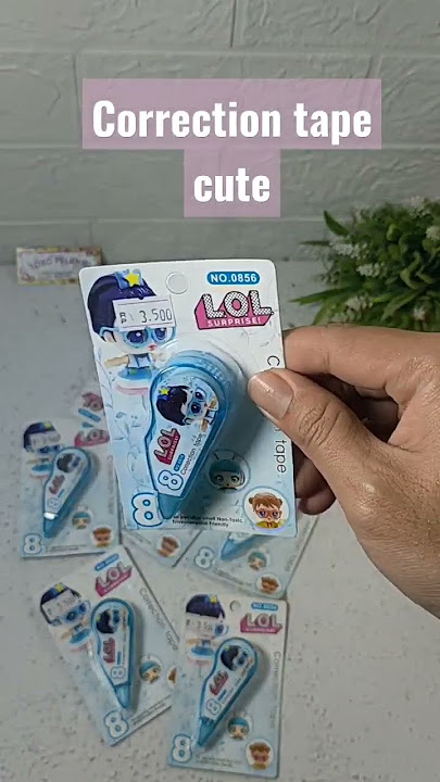 correction tape | tip ex | Toko pelangi #shorts #youtobeshorts #fyp