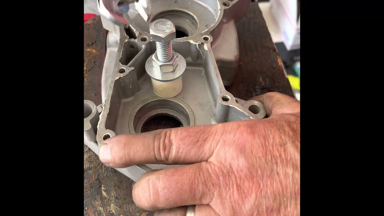 Hodaka Main Shaft Bushing Removal.