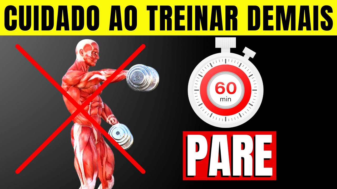 Você fica mais de 1 hora na academia? Quanto tempo deve durar treino