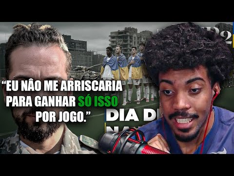MANEL REACT: FUTEBOL NA GUERRA: JOGO EM ESTÁDIO BOMBARDEADO NA UCRÂNIA | Cartoloucos