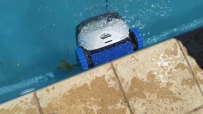 Robot Electrique De Piscine Fond Et Parois Programmable - Dolphin - E25 -  Jumpl