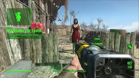 Fallout 4: Returning the Favor side quest