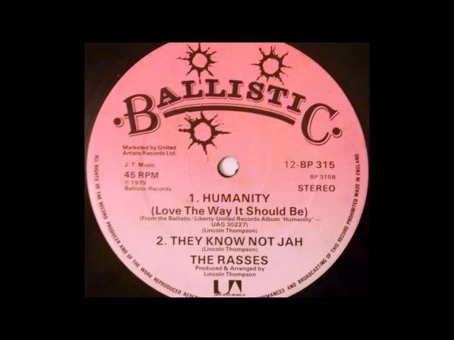 THE RASSES - They Know Not Jah [1979] - YouTube