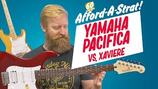 Yamaha Pacifica Vs. GFS Xavier PRO870 - AFFORD-A-STRAT - One stays one will be GIVEN AWAY
