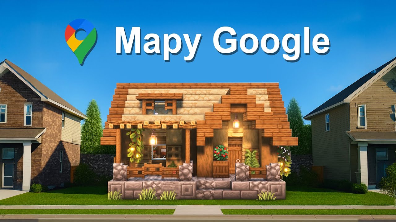 Oszukałem Google Maps Domkiem z Minecrafta