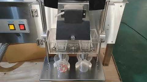 YL-2 capsule counting machine test video