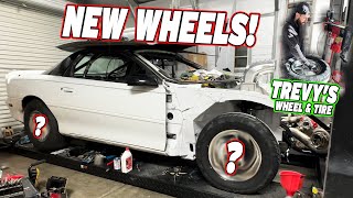 Looks 1000% Better NEW WHEELS For Salty The Twin Turbo Camaro!