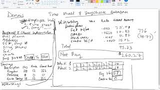 Employee Time Sheet & PayCheck Database 3 Net Worth